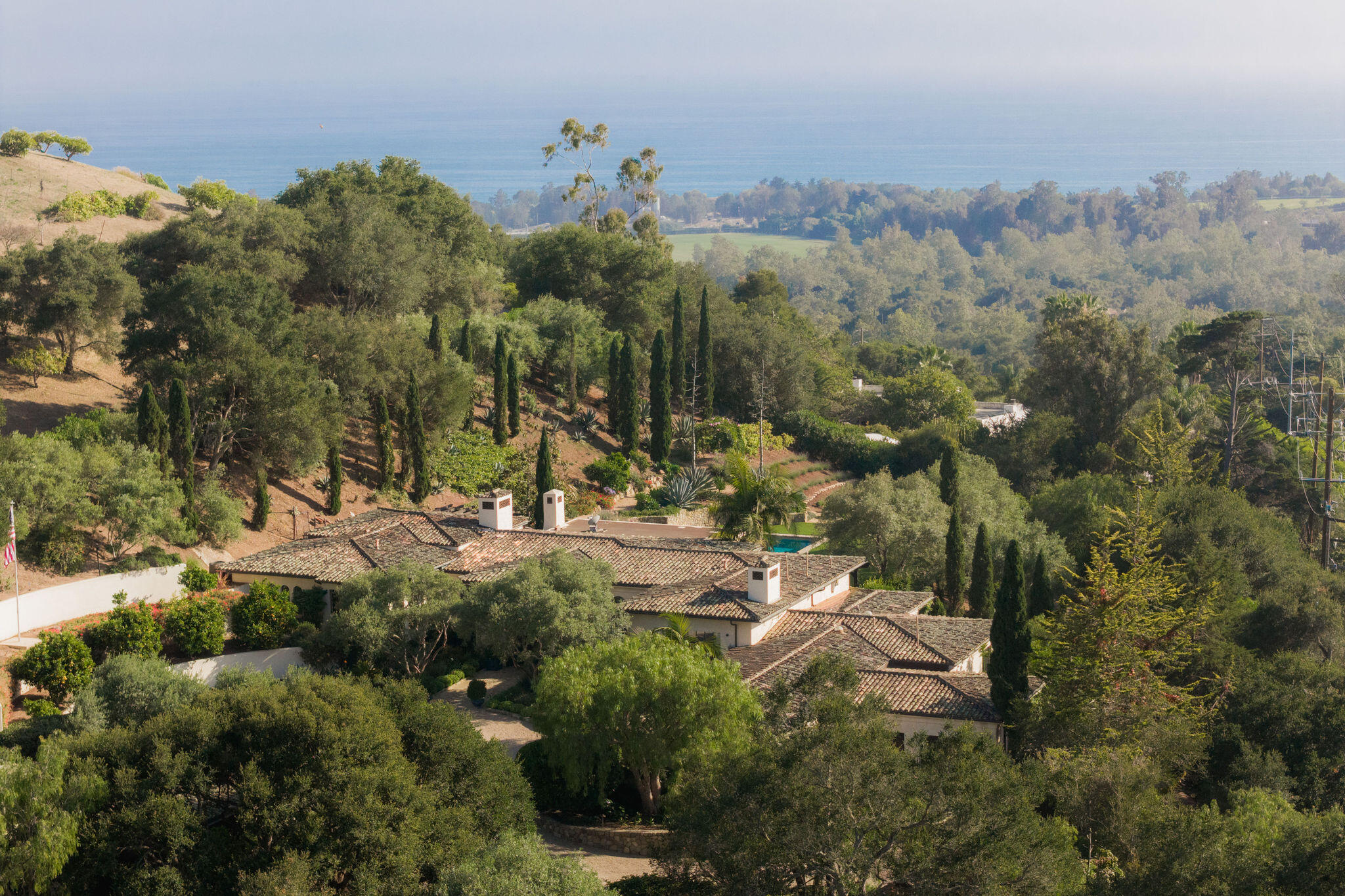 420 Toro Canyon Road Santa Barbara, CA 93108 - Photo 2 of 52 Aerial View