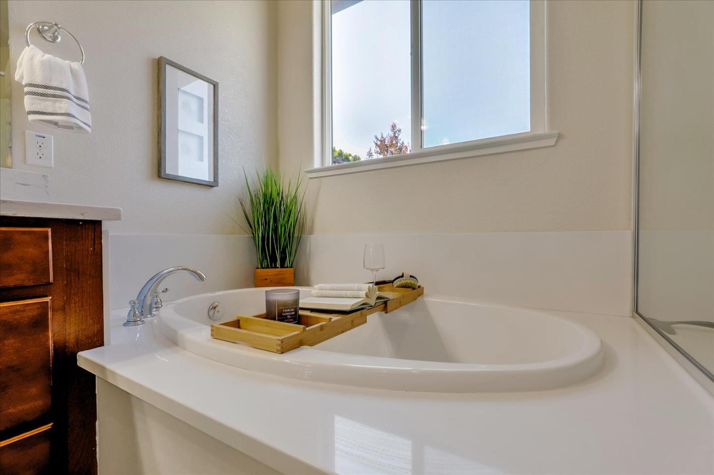 1081 Cabrillo Drive Hollister, CA 95023 - Photo 33 of 60 a bathroom with a sink and a mirror