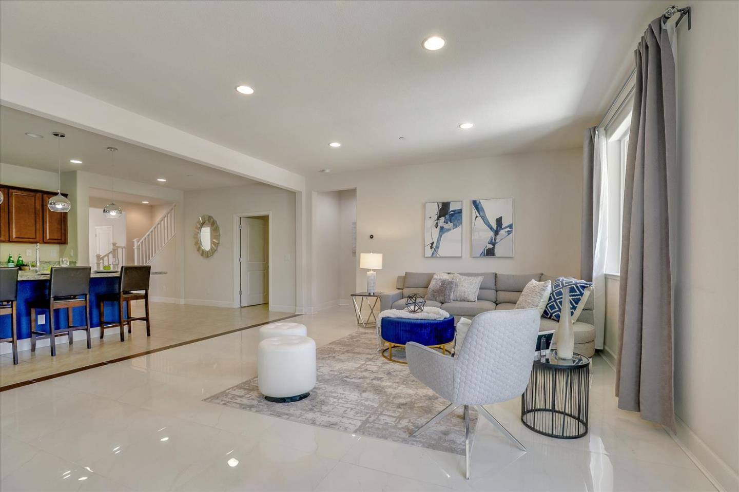 1081 Cabrillo Drive Hollister, CA 95023 - Photo 5 of 60 a living room with furniture and a table