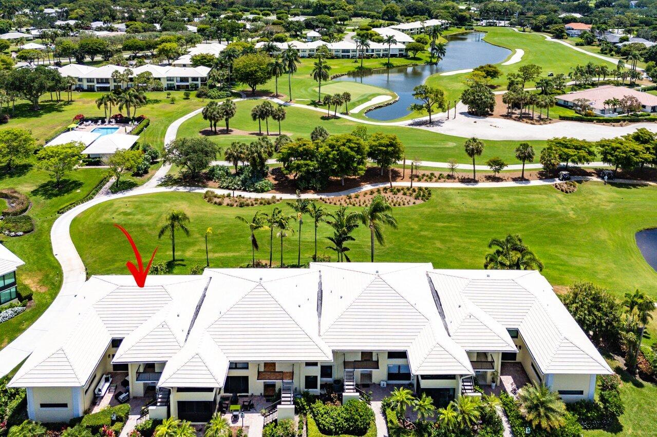 3721 North Quail Ridge Drive, Unit BOBWHITE C Boynton Beach, FL 33436 - Photo 29 of 51 Aerial view