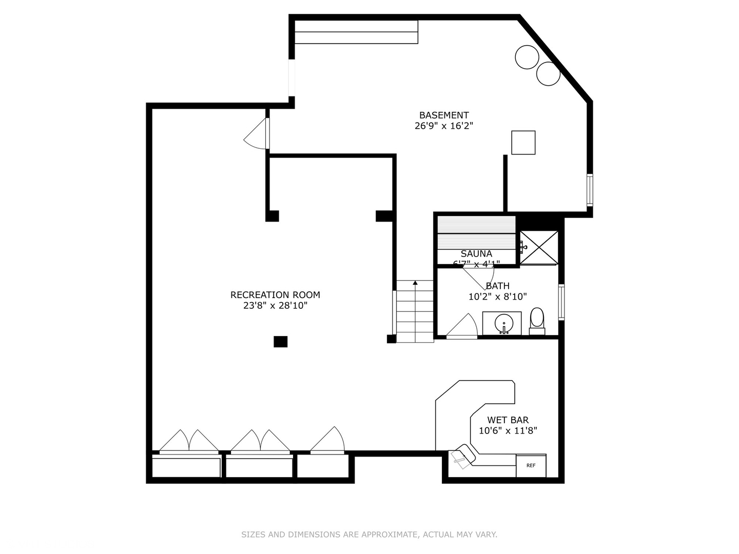 437 Stagecoach Run Glen Ellyn, IL 60137 - Photo 45 of 45 a picture of a bench in front of a door
