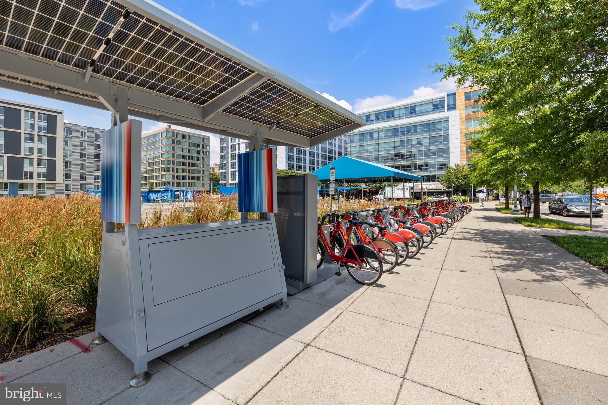 1101 3rd Street Southwest, Unit 705 Washington, DC 20024 - Photo 34 of 38 an outdoor space with seating