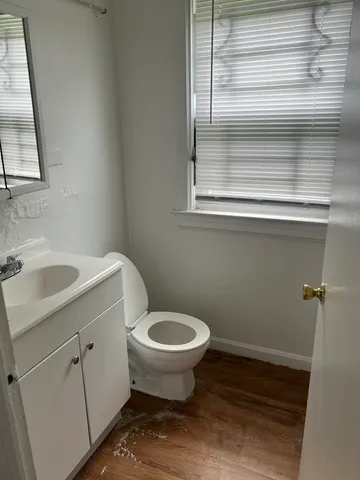 a bathroom with a sink and a toilet