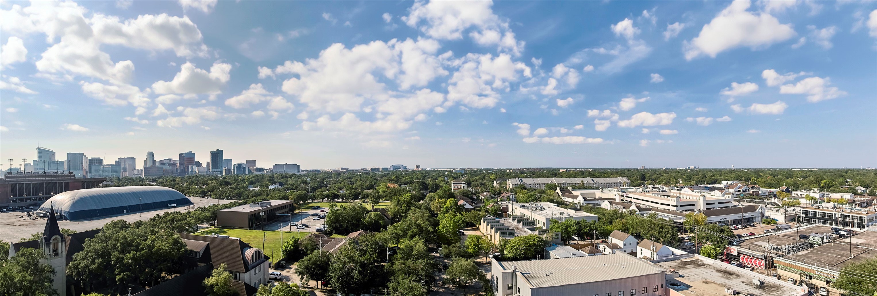 2360 Rice Boulevard, Unit 803 Houston, TX 77005 - Photo 5 of 7 Panoramic views of the southern skyline, overlooking Rice Village and Southgate