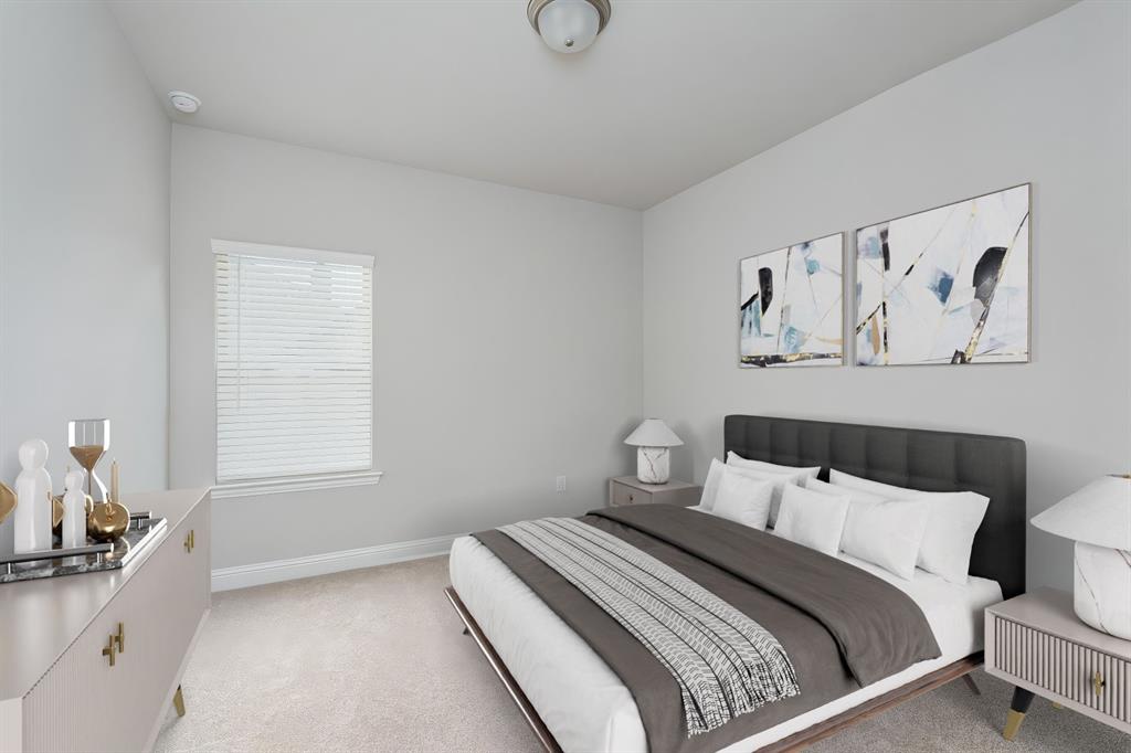 1412 Bear Path Way Gunter, TX 75058 - Photo 18 of 37 a bedroom with a bed and window