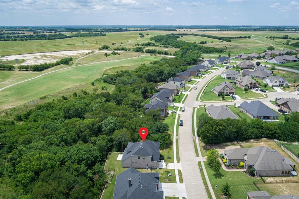1412 Bear Path Way Gunter, TX 75058 - Photo 37 of 37 an aerial view of residential houses with outdoor space and swimming pool