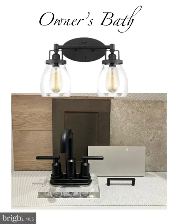 a picture of a vanity and mirror
