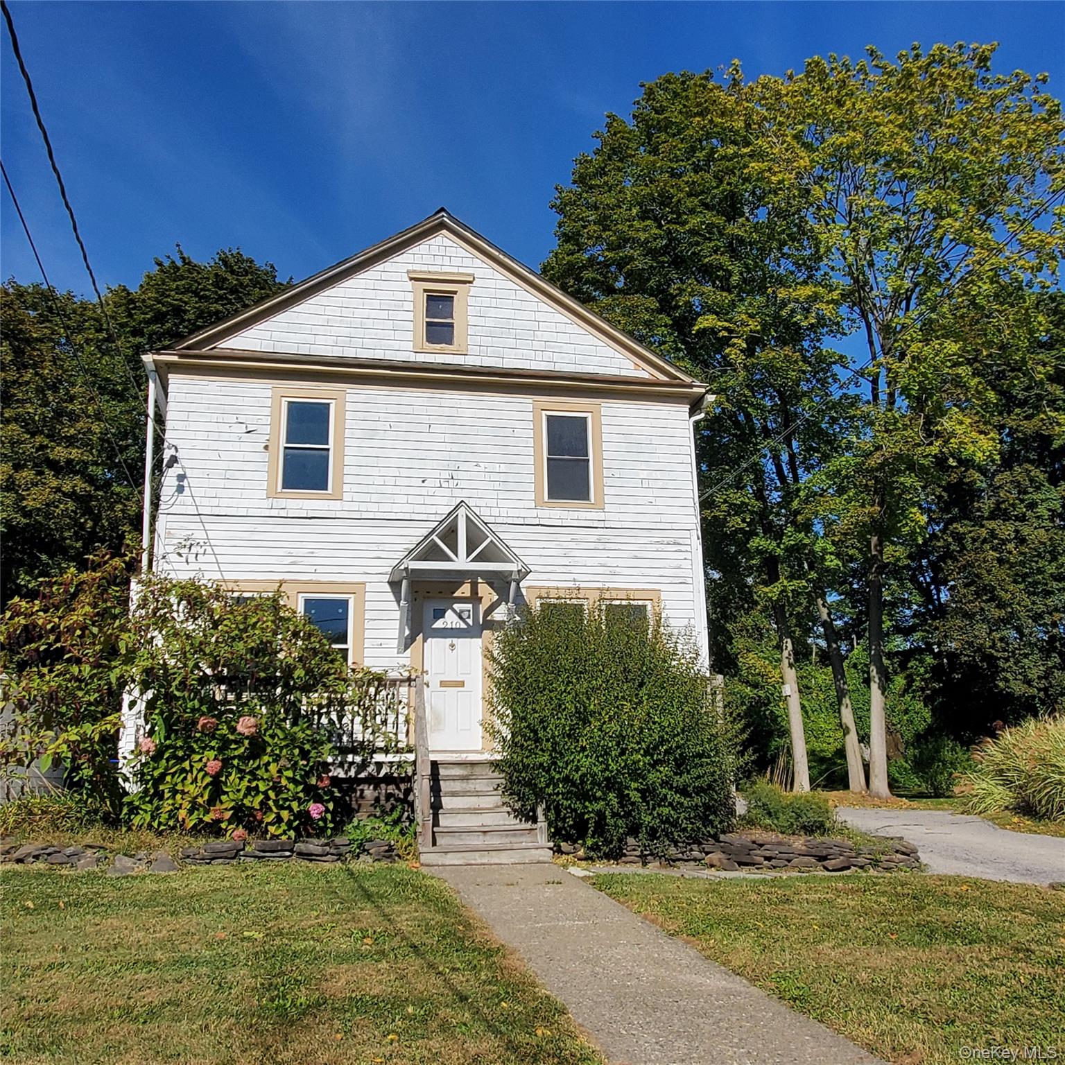 210 Smith Street Poughkeepsie, NY 12601 - Photo 1 of 44 a front view of a house with a yard