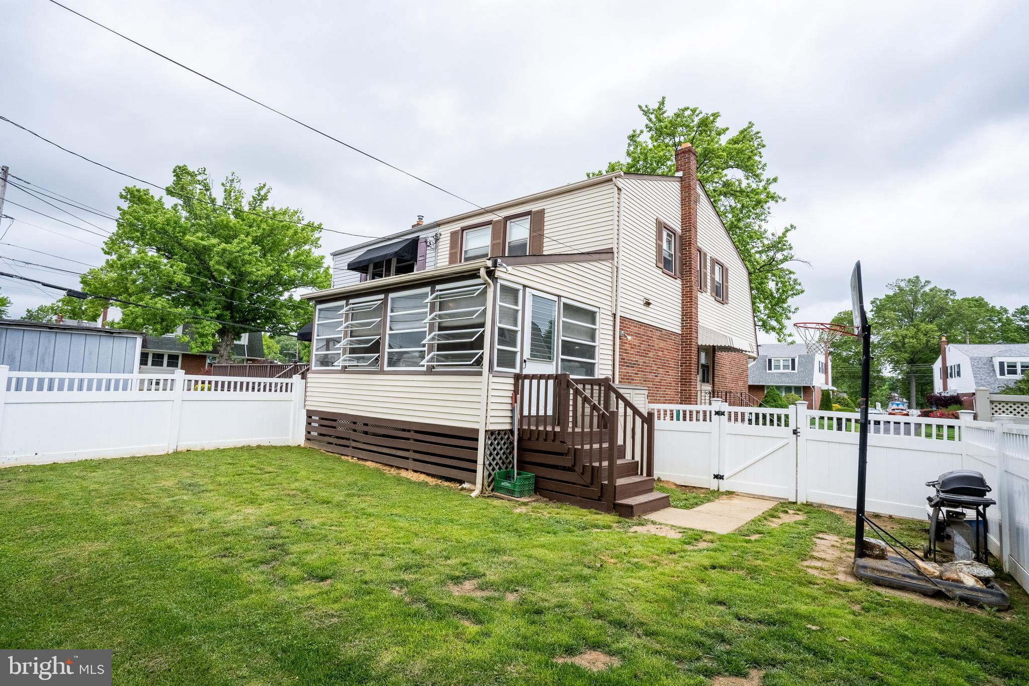1430 Parklane Road Swarthmore, PA 19081 - Photo 3 of 21 Newer vinyl fencing