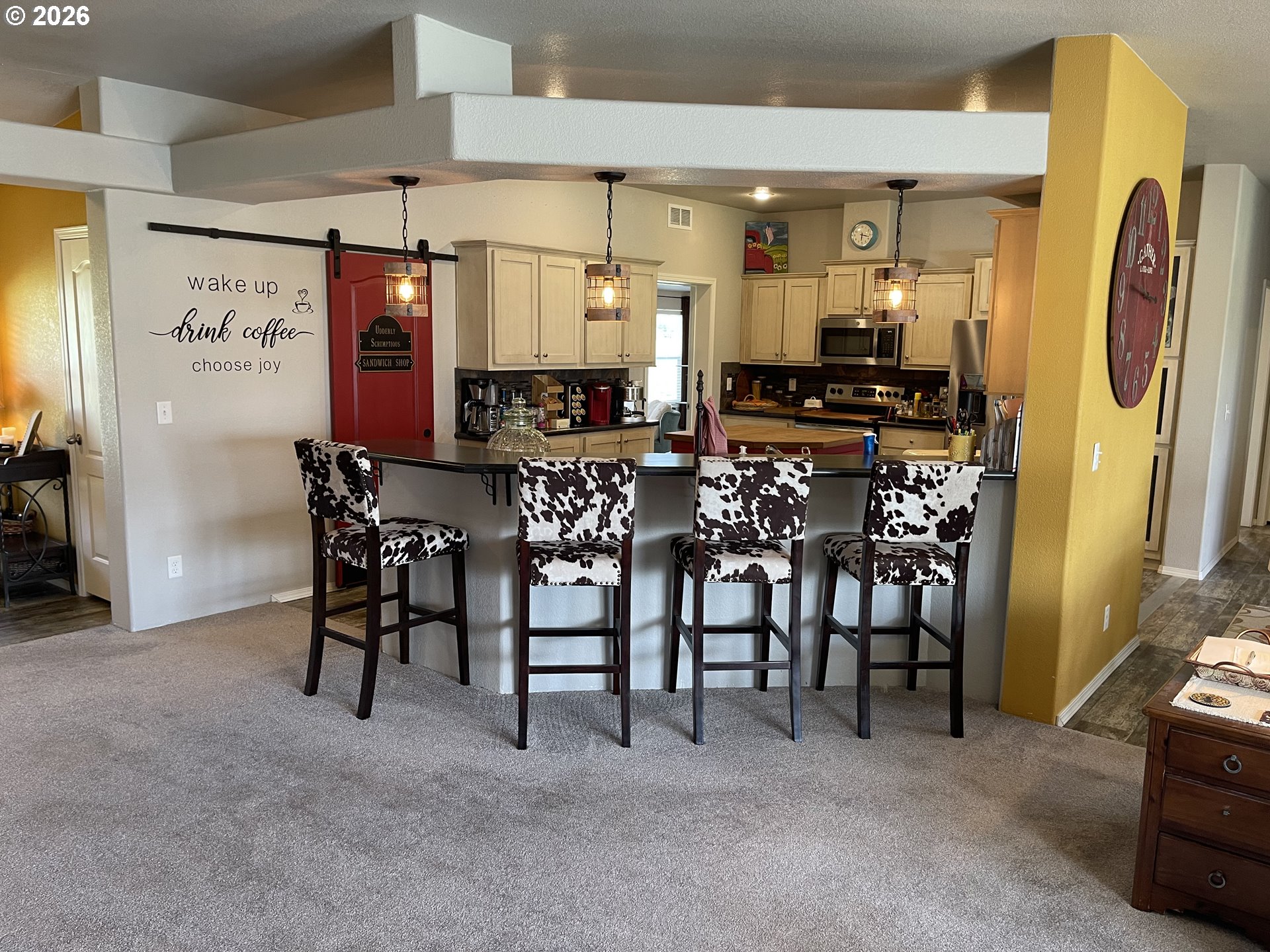 6404 Lookingglass Road Roseburg, OR 97471 - Photo 12 of 48 a view of a dining room with furniture