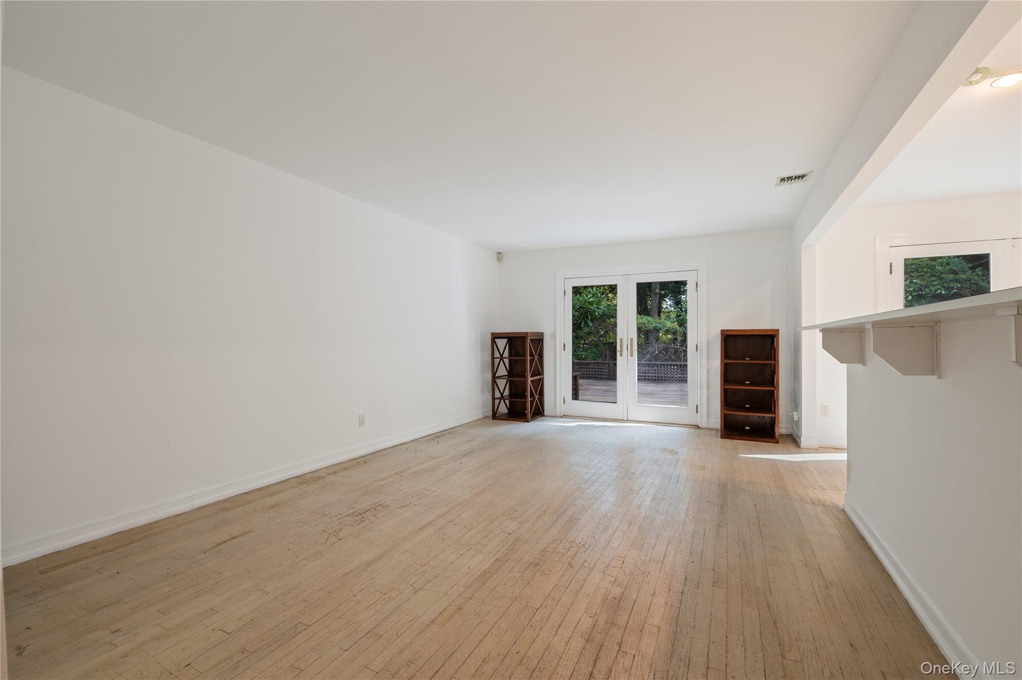 40 Nidzyn Avenue Remsenburg, NY 11960 - Photo 4 of 28 Unfurnished living room with light wood-type flooring and baseboards