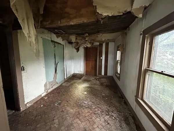 a view of a hallway