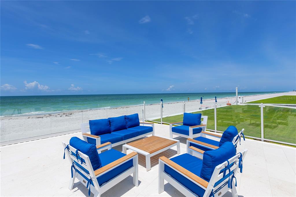 603 Longboat Club Road, Unit 304N Longboat Key, FL 34228 - Photo 43 of 43 a outdoor sitting area with furniture and outdoor view