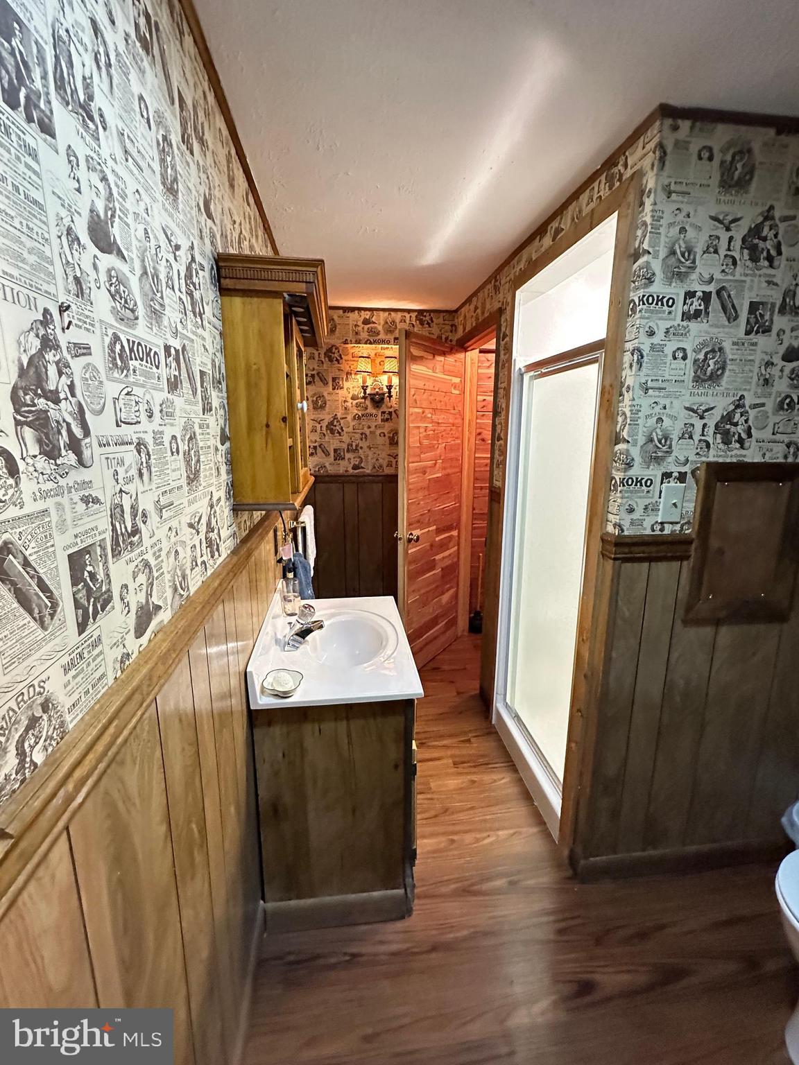 579 Circle View Road Luray, VA 22835 - Photo 59 of 65 Basement Bath with cedar closet