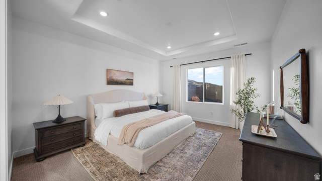 324 North Rhyolite Drive, Unit 87 Hurricane, UT 84737 - Photo 16 of 33 Carpeted bedroom with baseboards and recessed lighting