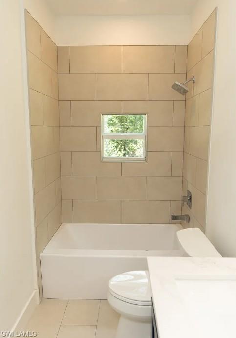 5588 Wendy Lane Naples, FL 34112 - Photo 27 of 37 a bathroom with a toilet bathtub and shower