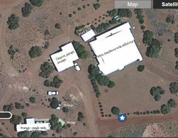 9812 Rockin R Ranch Road Snowflake, AZ 85937 - Photo 14 of 18 Overhead layout