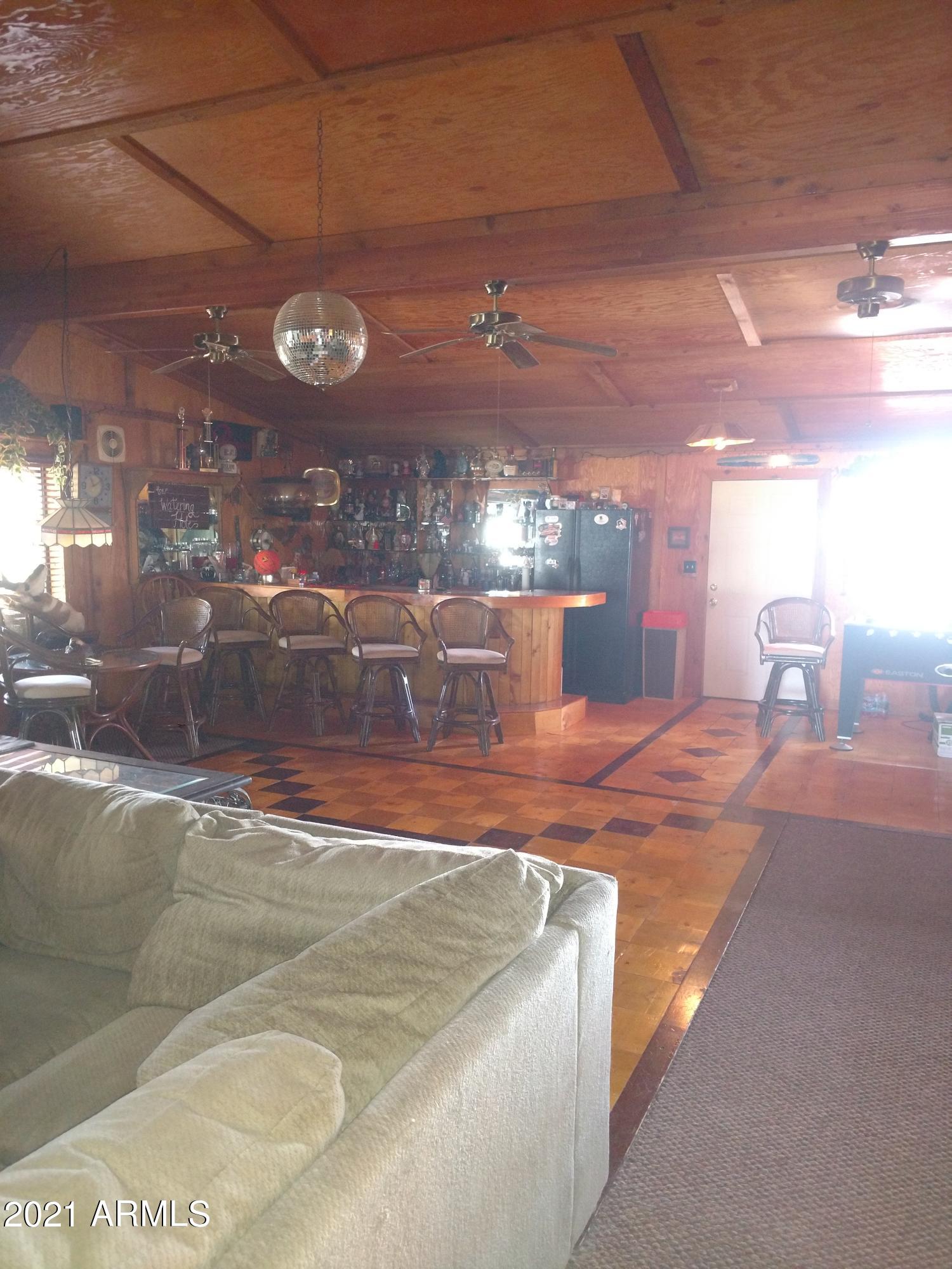 9812 Rockin R Ranch Road Snowflake, AZ 85937 - Photo 15 of 18 Bar in Rec Room