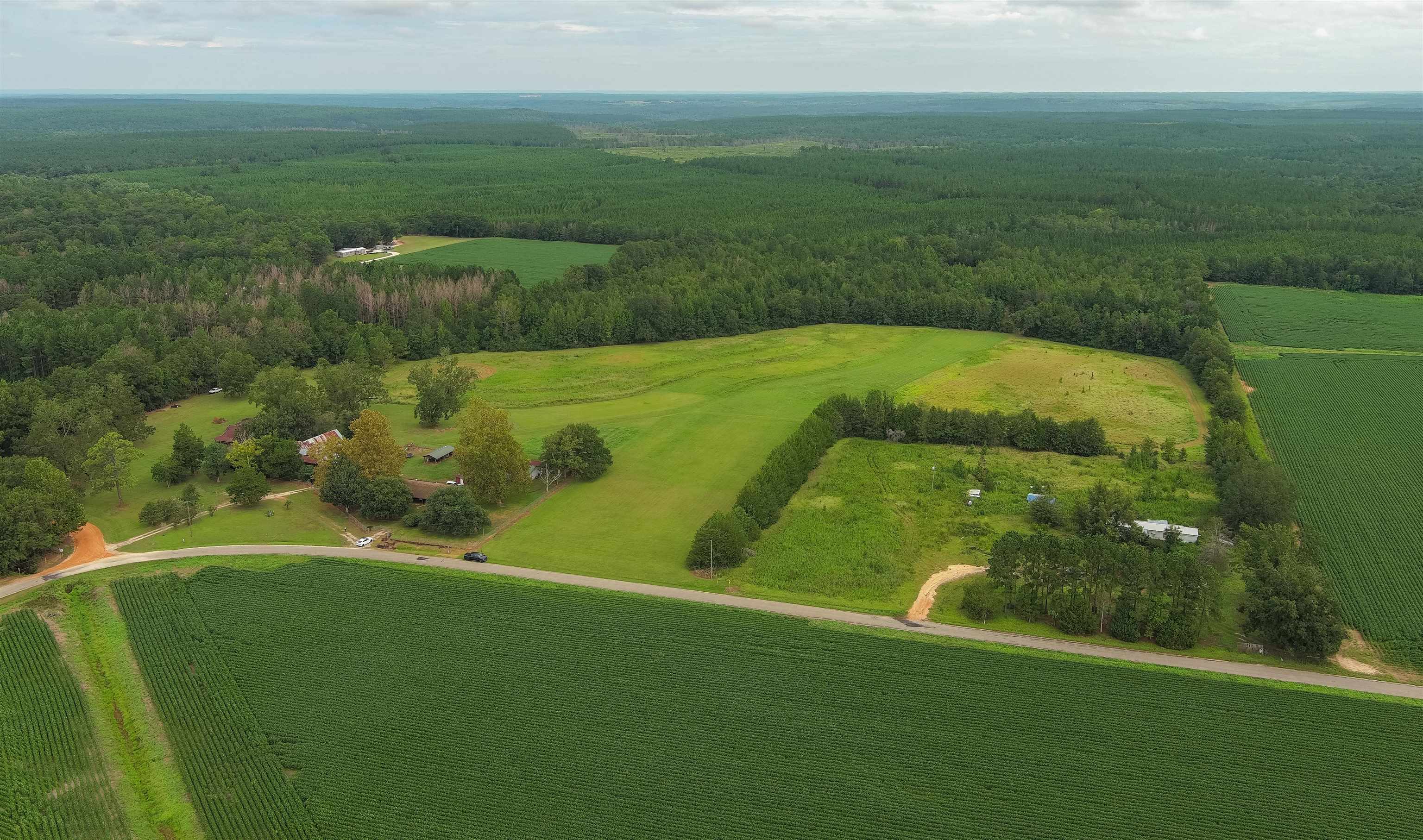 1147 Mack Pond Road Atmore, AL 36502 - Photo 36 of 40 Aerial view with a rural view