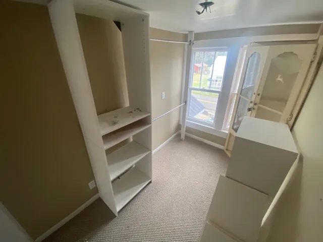 a view of empty room