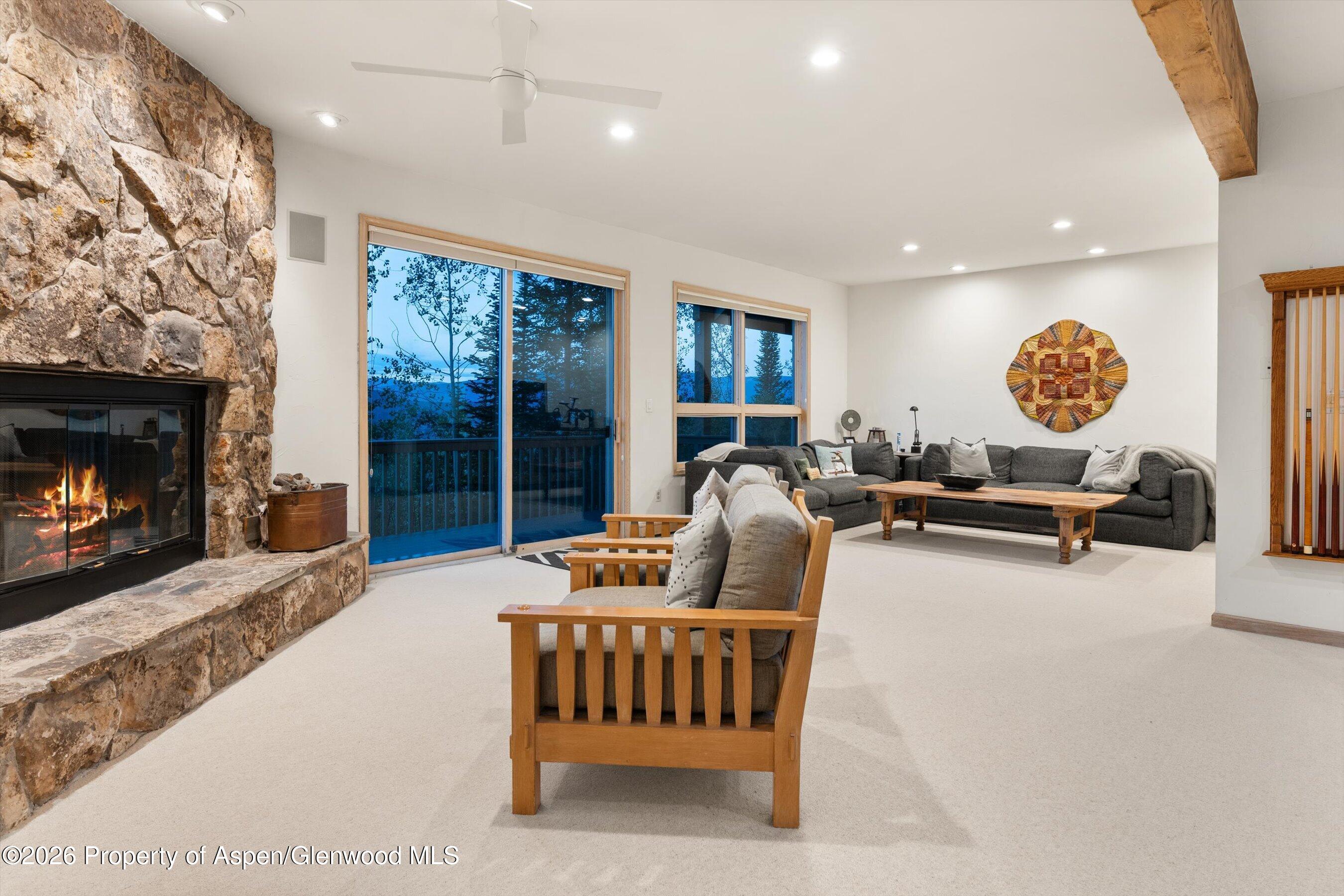 352 Faraway Road Snowmass Village, CO 81615 - Photo 28 of 48 Downstairs Living Area