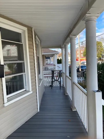 a view of a house with wooden floor