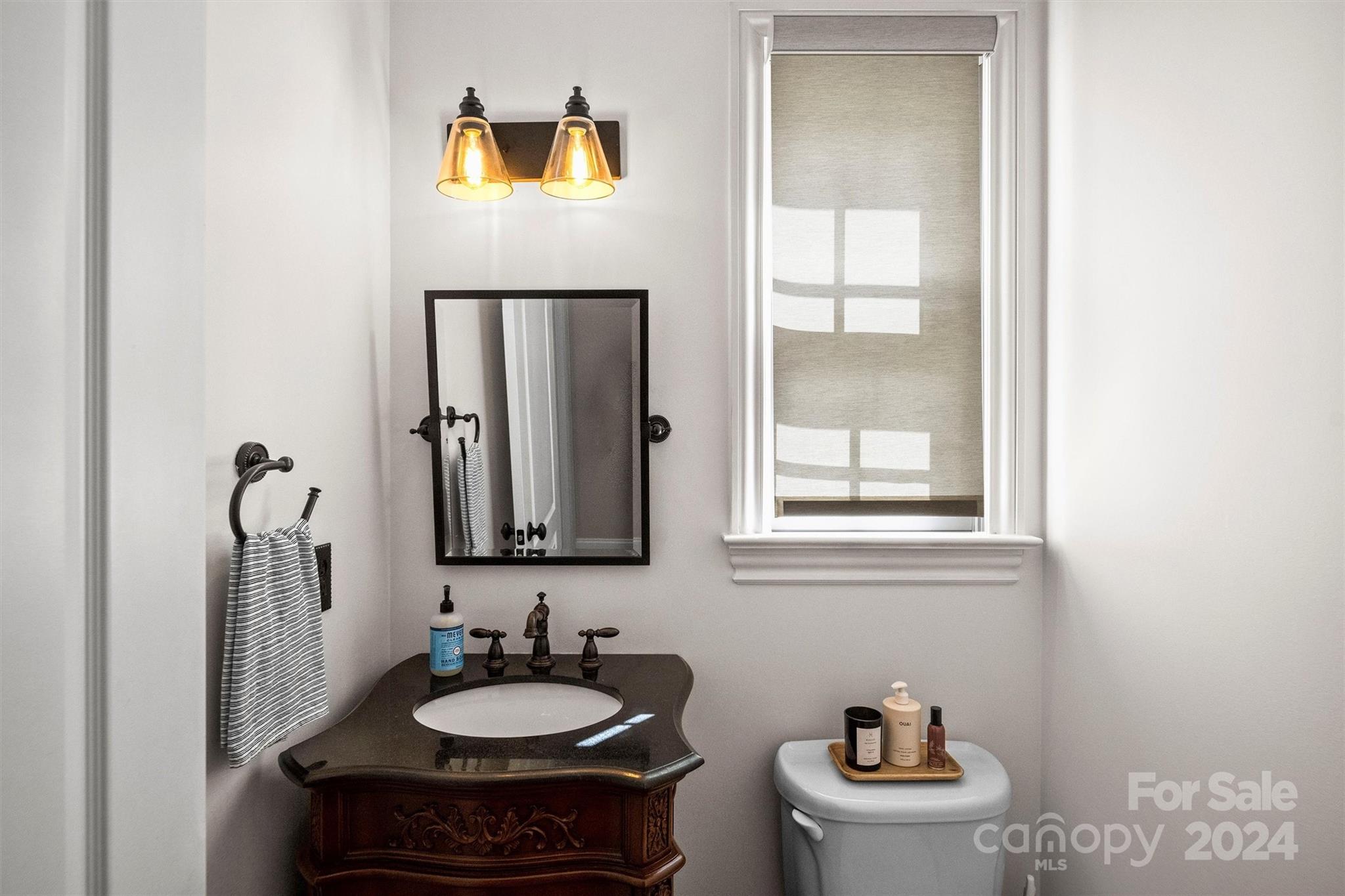 813 Millbrook Road Charlotte, NC 28211 - Photo 27 of 47 a bathroom with a sink and a mirror