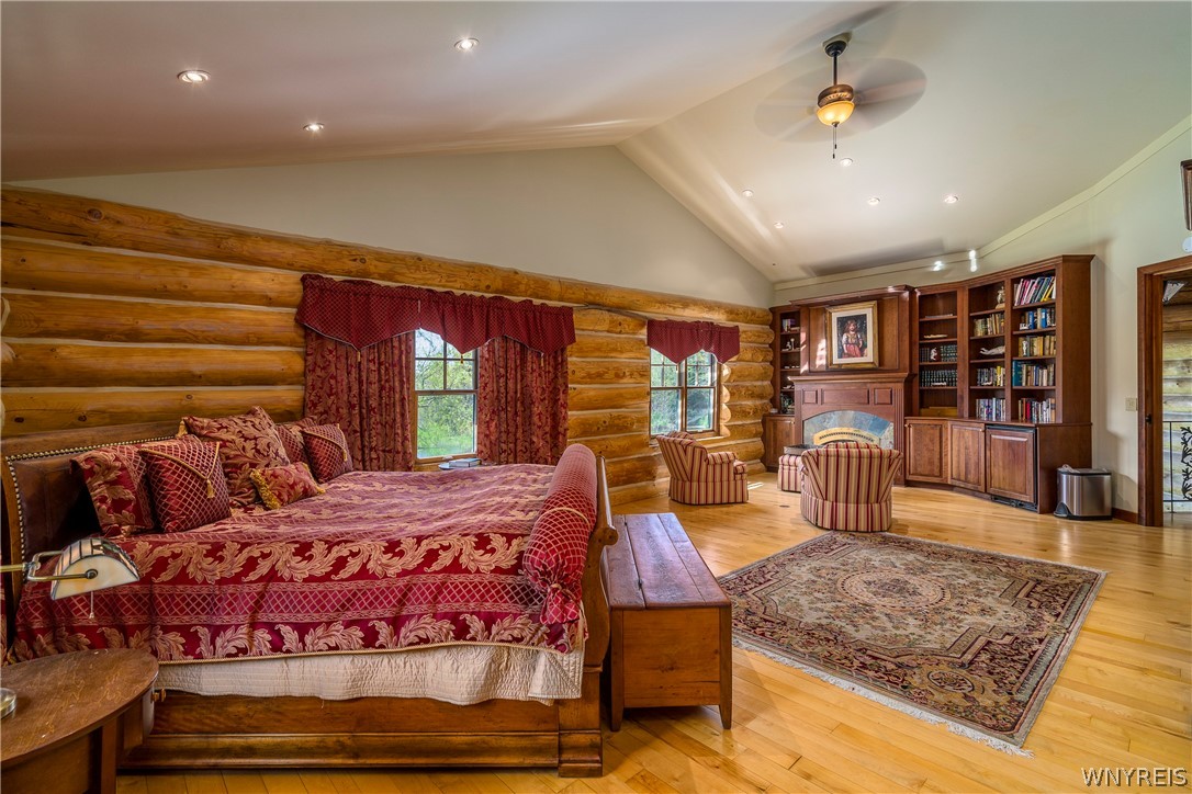 11522 Bixby Hill Road Freedom, NY 14009 - Photo 22 of 50 Master bedroom with gas fireplace