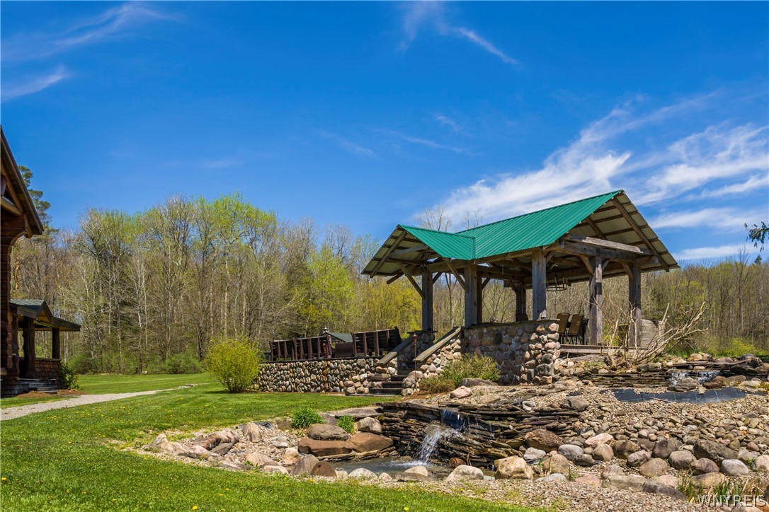11522 Bixby Hill Road Freedom, NY 14009 - Photo 31 of 50 Creek with waterfall