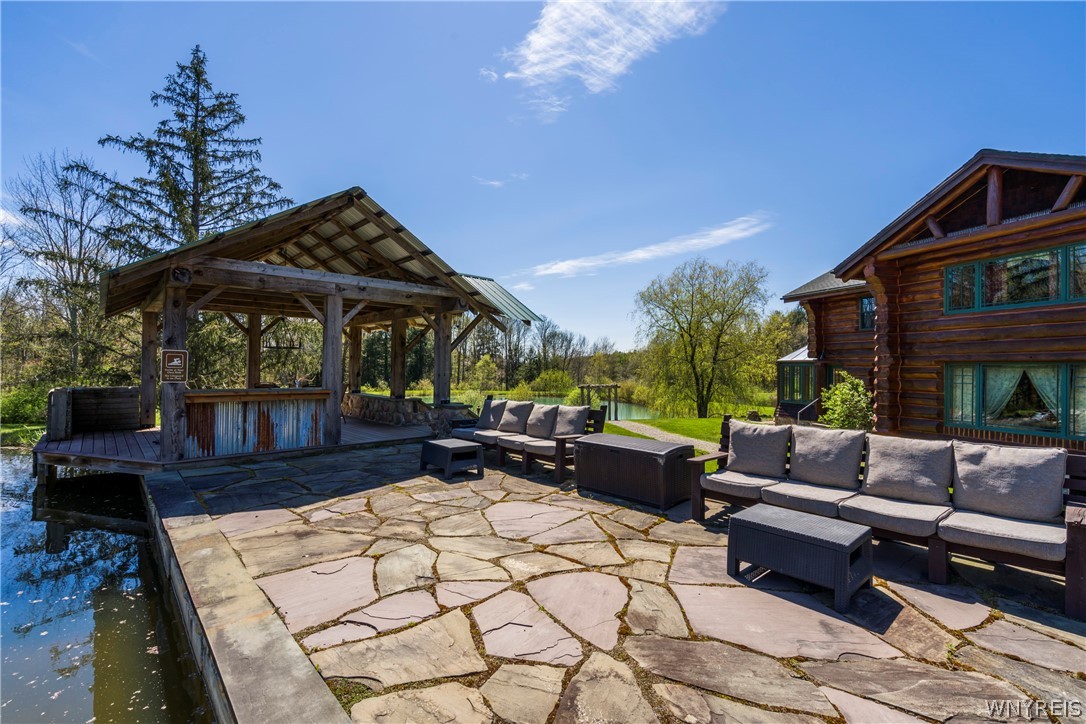 11522 Bixby Hill Road Freedom, NY 14009 - Photo 32 of 50 Patio with sitting area