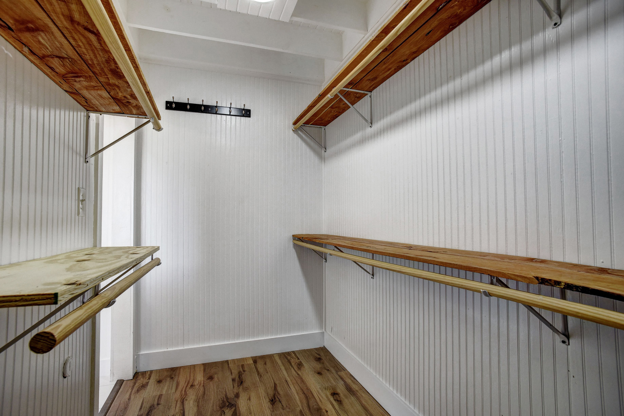 4165 Pin Oak Road Muldoon, TX 78949 - Photo 19 of 44 Walk in closet with light wood finished floors