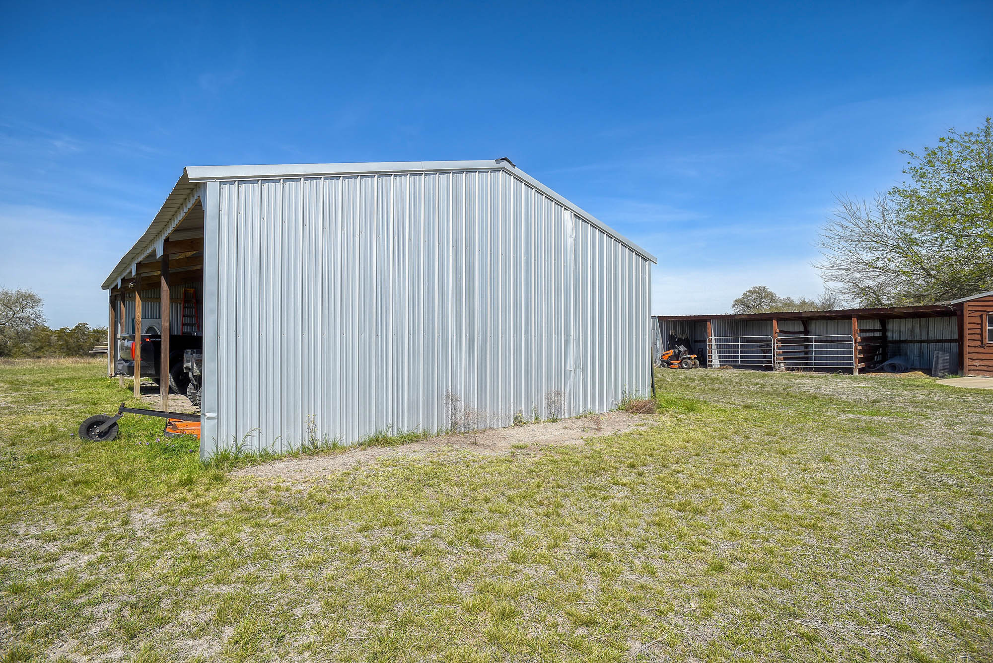 4165 Pin Oak Road Muldoon, TX 78949 - Photo 40 of 43 a view of a backyard