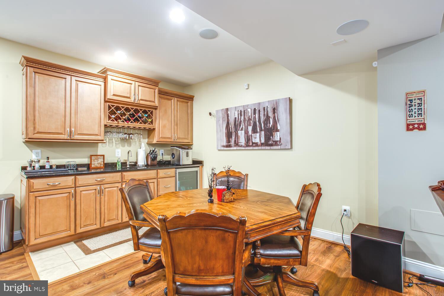 3403 Logstone Drive Triangle, VA 22172 - Photo 48 of 66 a view of a dining room with furniture window and wooden floor