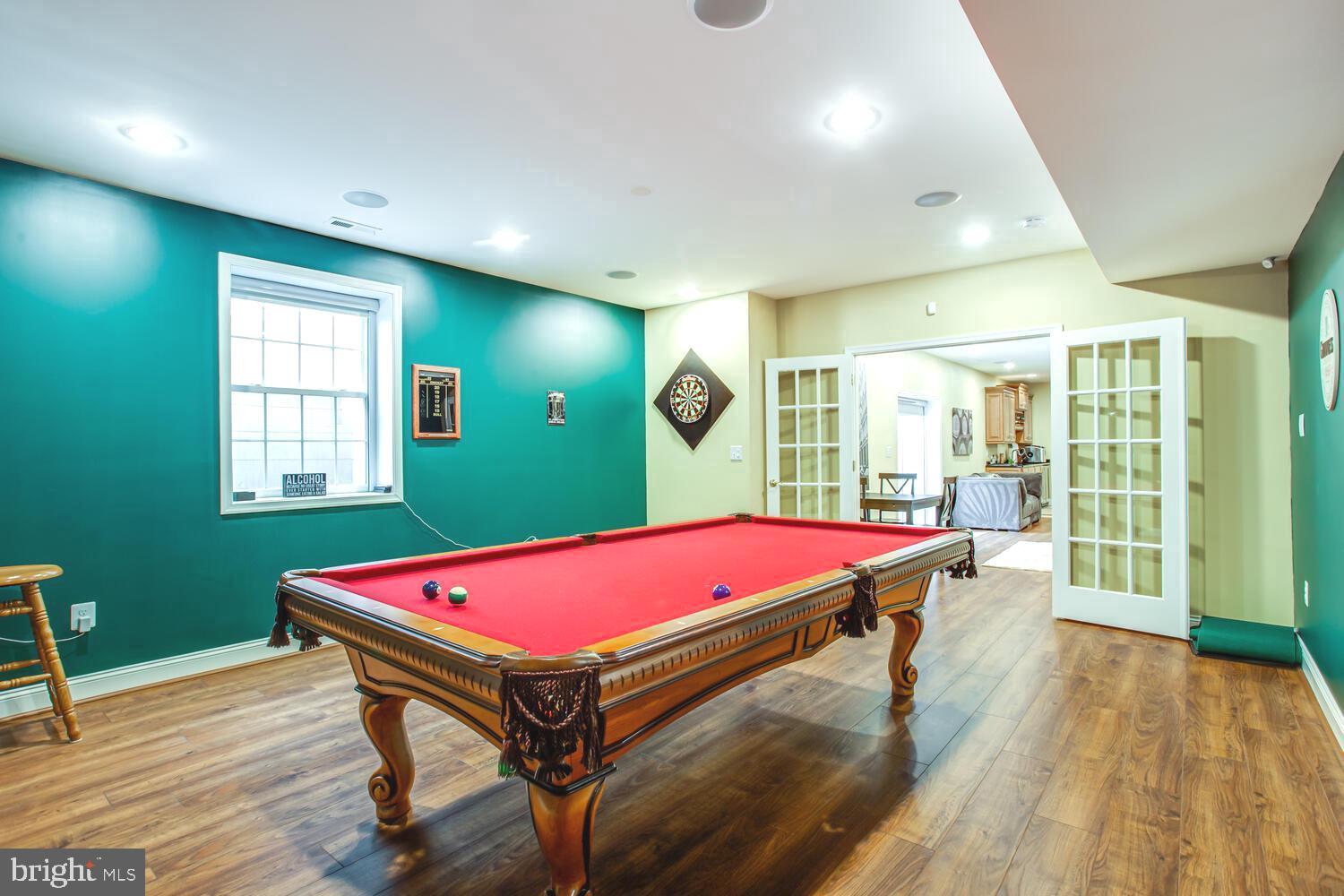 3403 Logstone Drive Triangle, VA 22172 - Photo 54 of 66 a room with pool table and windows