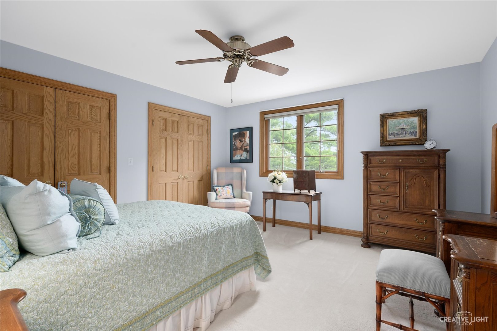 3293 Oak Knoll Road Carpentersville, IL 60110 - Photo 26 of 44 a bedroom with a bed furniture and window