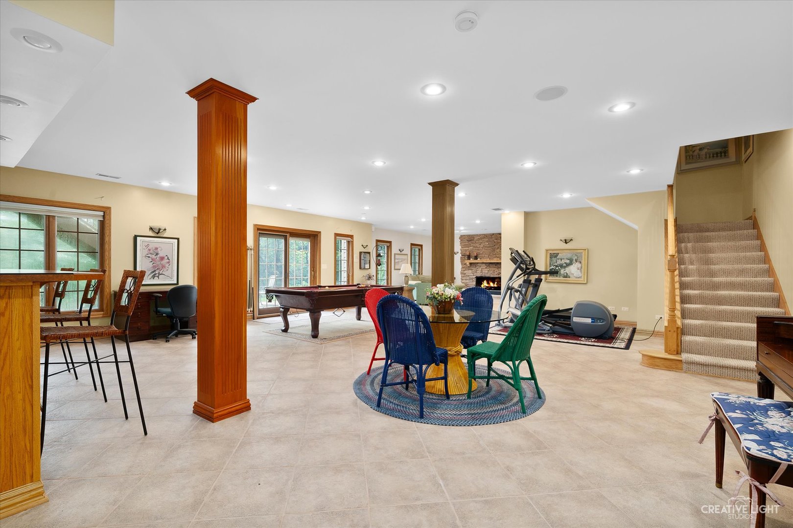 3293 Oak Knoll Road Carpentersville, IL 60110 - Photo 28 of 44 a view of a dining room with furniture