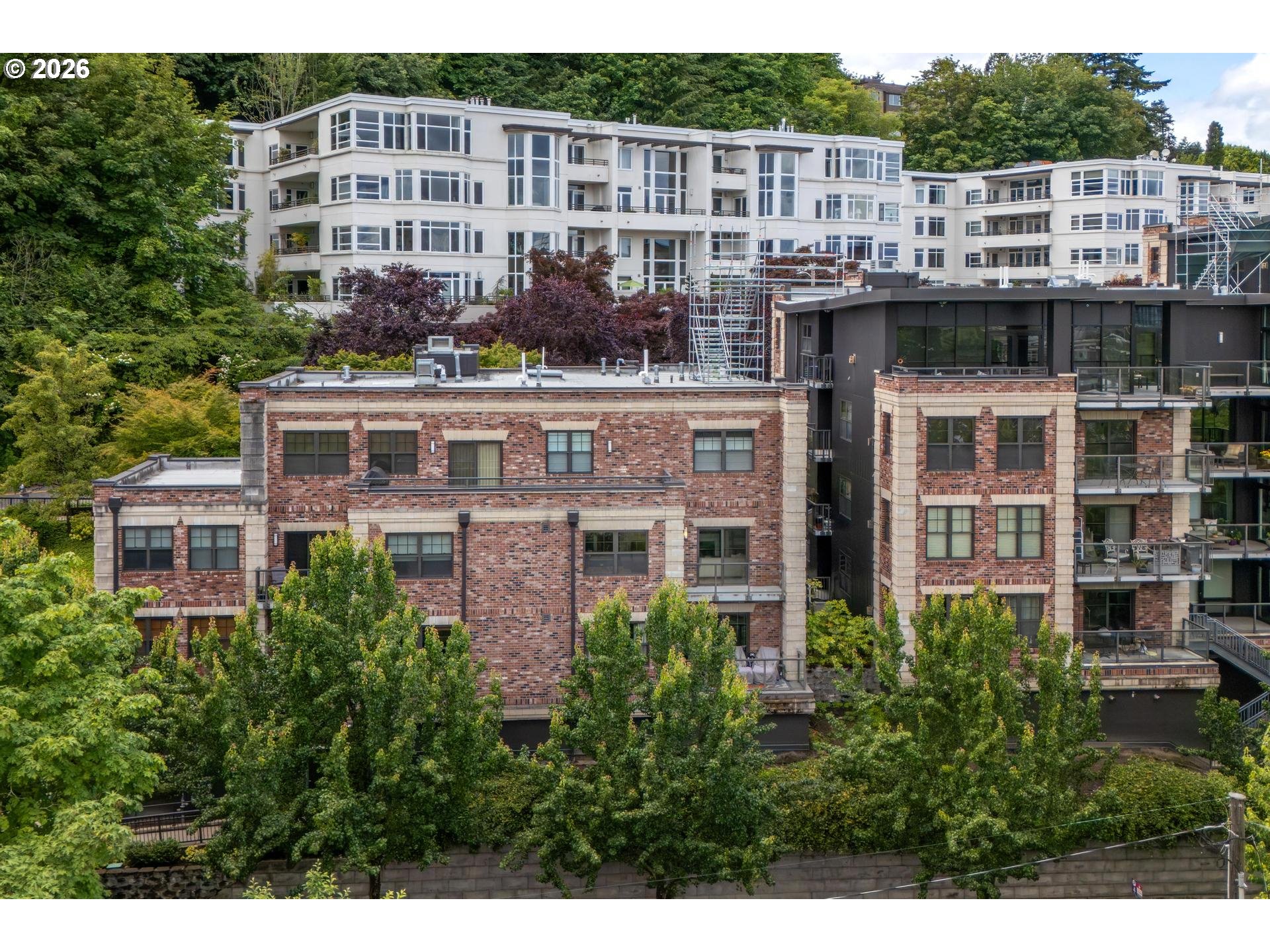 2430 Northwest Westover Road, Unit 201 Portland, OR 97210 - Photo 45 of 48 Drone View/UAV