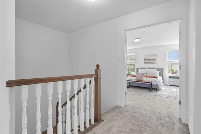 a view of front door with livingroom