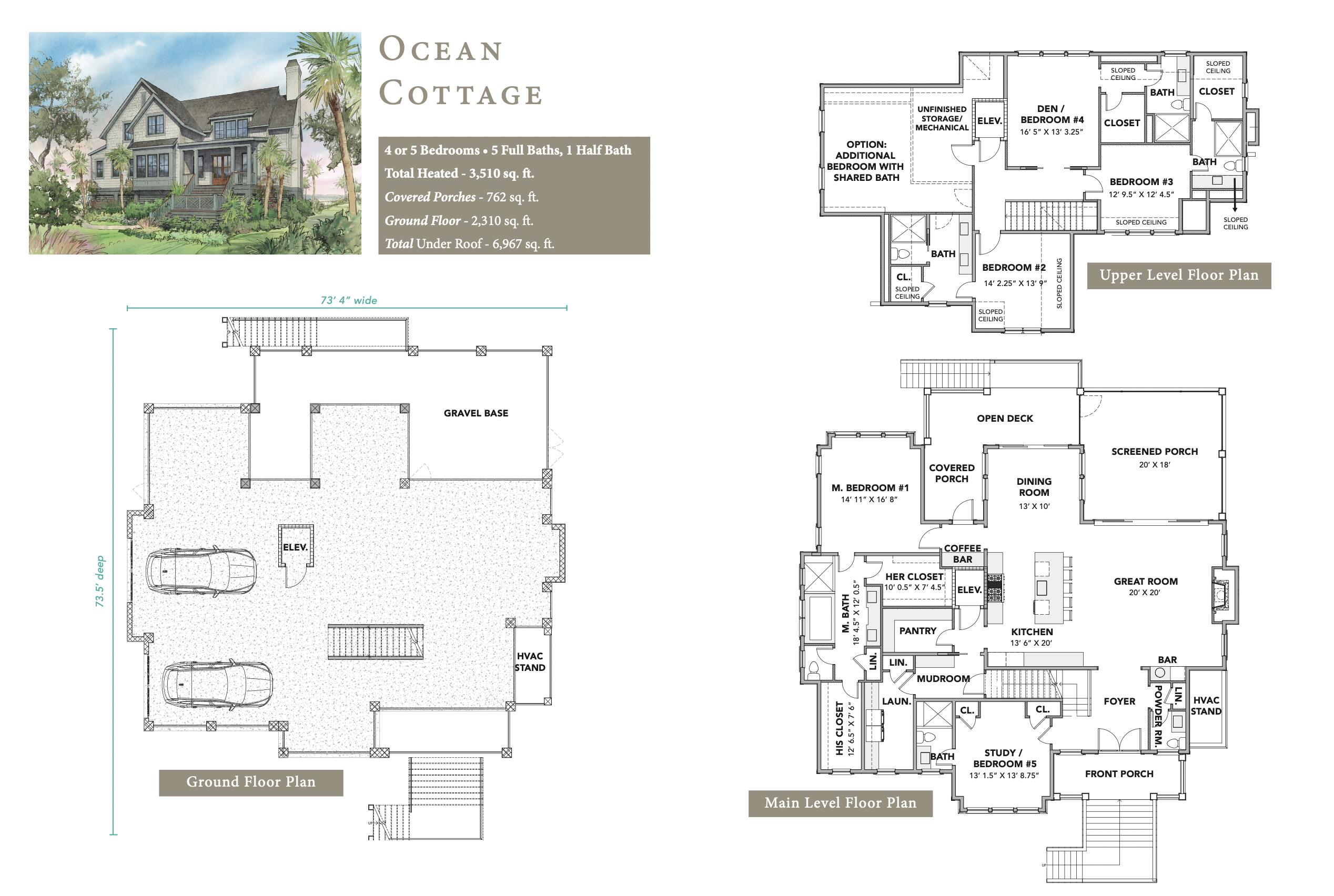 2634 High Hammock Road Seabrook Island, SC 29455 - Photo 18 of 25 NHC Brochure pg 8 Ocean Cottage