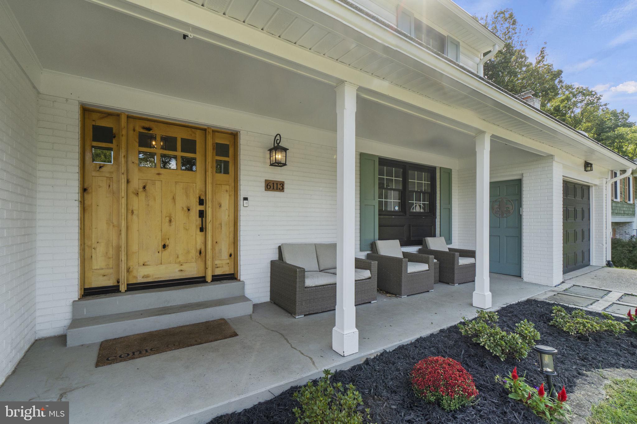 6113 Beech Tree Drive Alexandria, VA 22310 - Photo 2 of 11 Charming covered porch