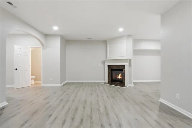 a small space with a window