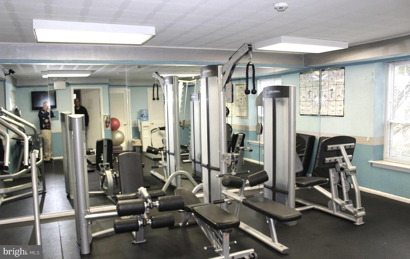 4000 Gypsy Lane, Unit 622F1 Philadelphia, PA 19129 - Photo 36 of 45 a view of a room with gym equipment