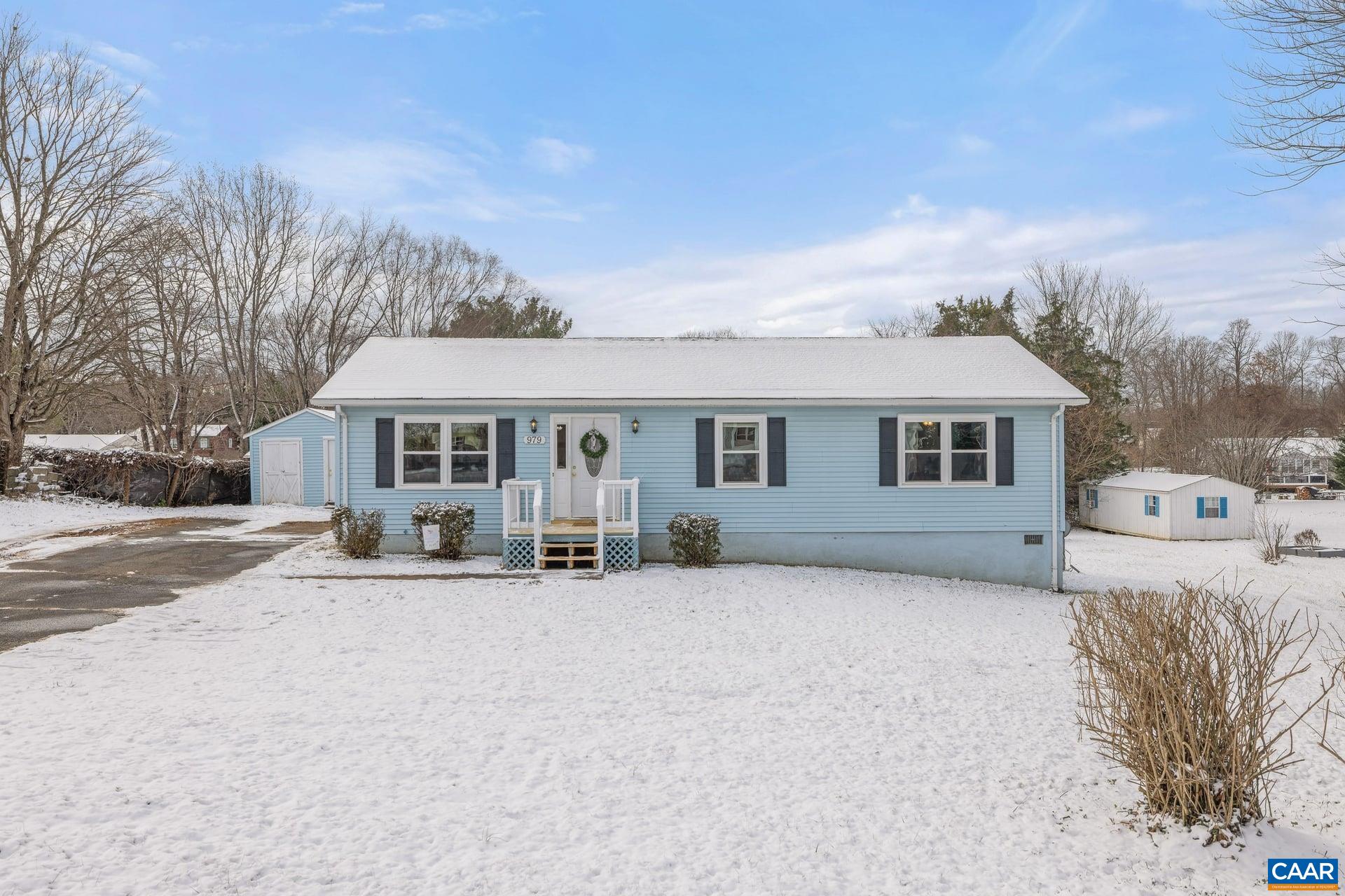 a view of a house with a patio