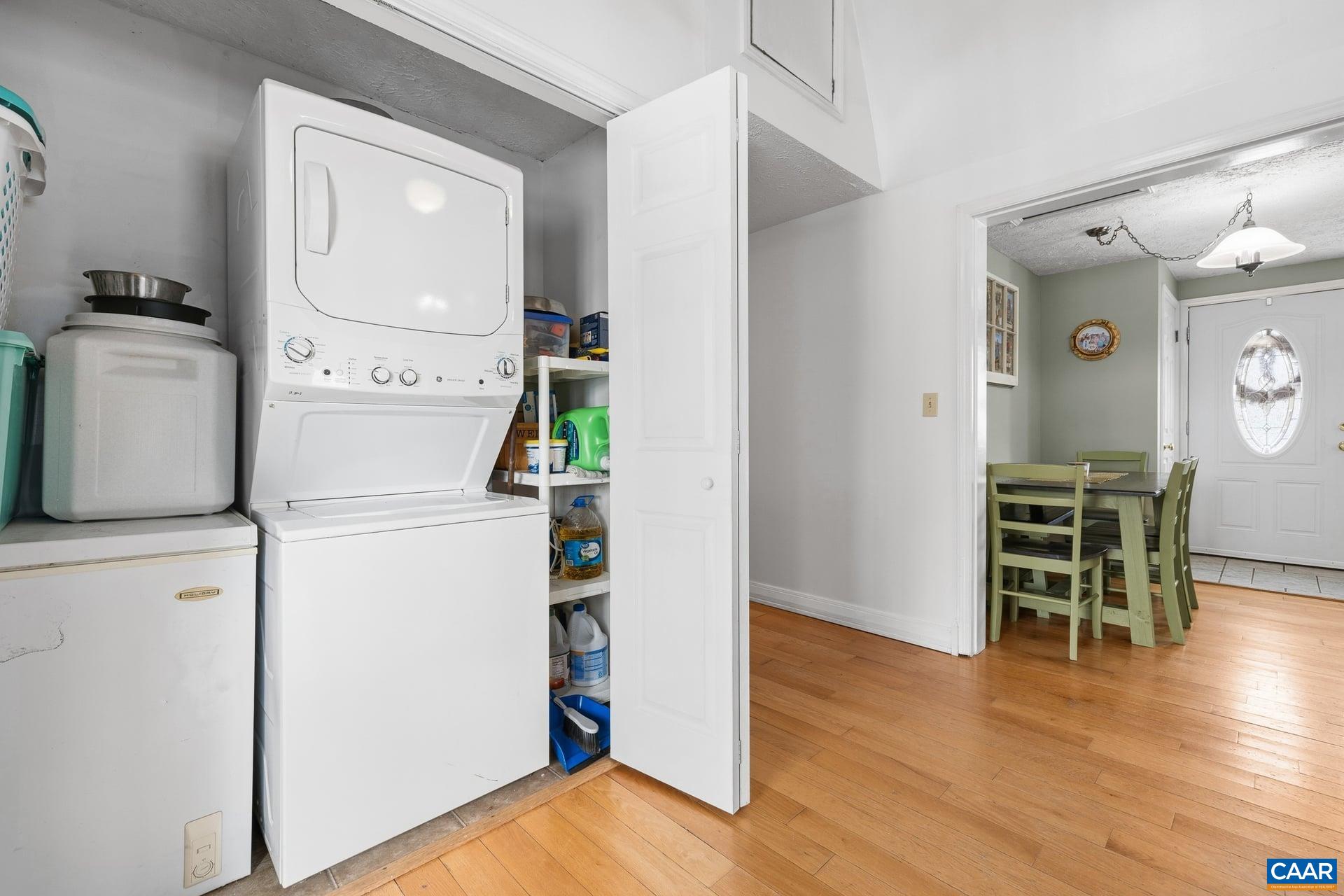 979 Cedar Grove Road Ruckersville, VA 22968 - Photo 12 of 33 a view of kitchen and wooden floor