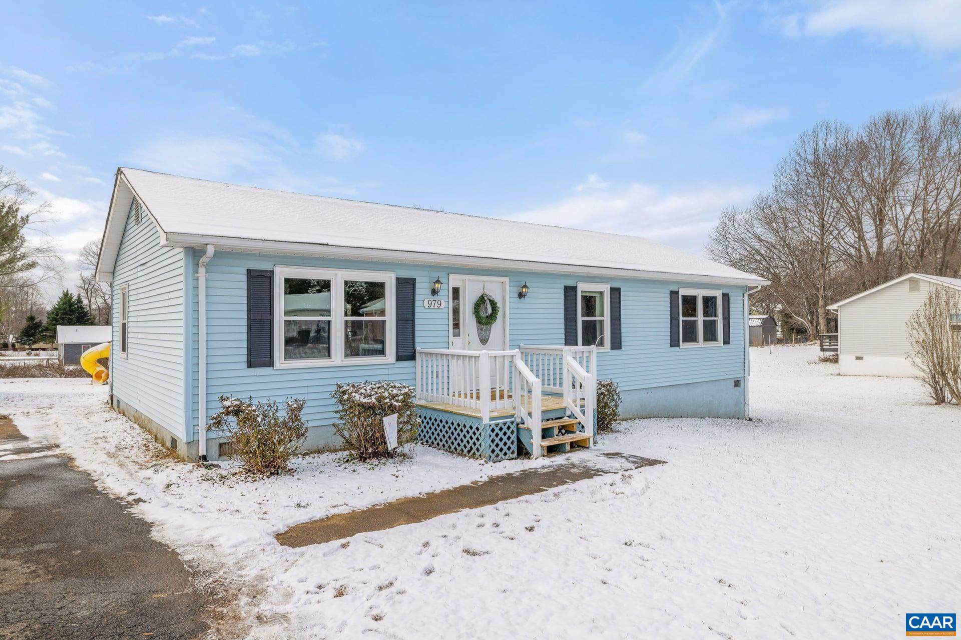 979 Cedar Grove Road Ruckersville, VA 22968 - Photo 2 of 33 a front view of a house with a patio