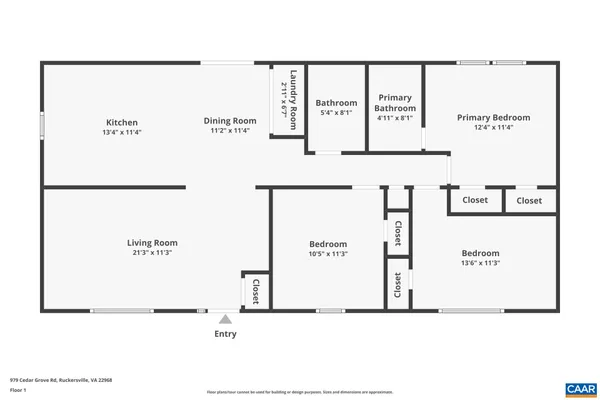 $313,000 | 979 Cedar Grove Road, Ruckersville, VA 22968