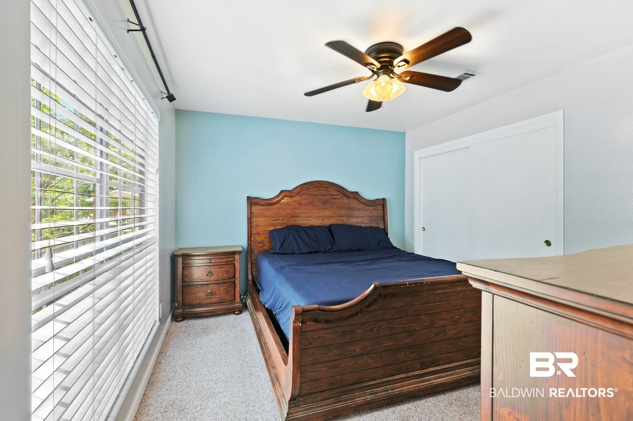 14 Lee Circle Daphne, AL 36527 - Photo 38 of 83 Carpeted bedroom with ceiling fan