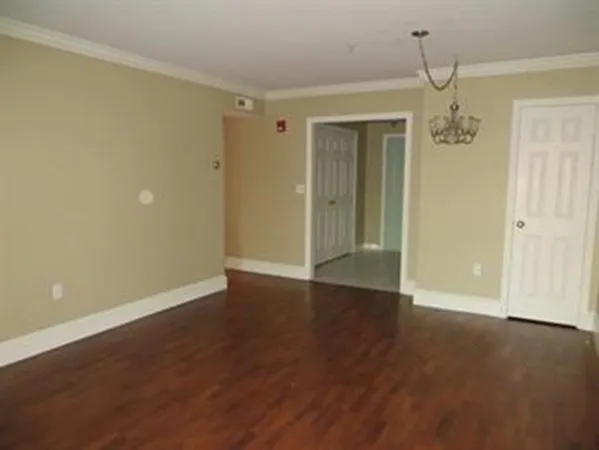 a view of livingroom with hardwood floor and window