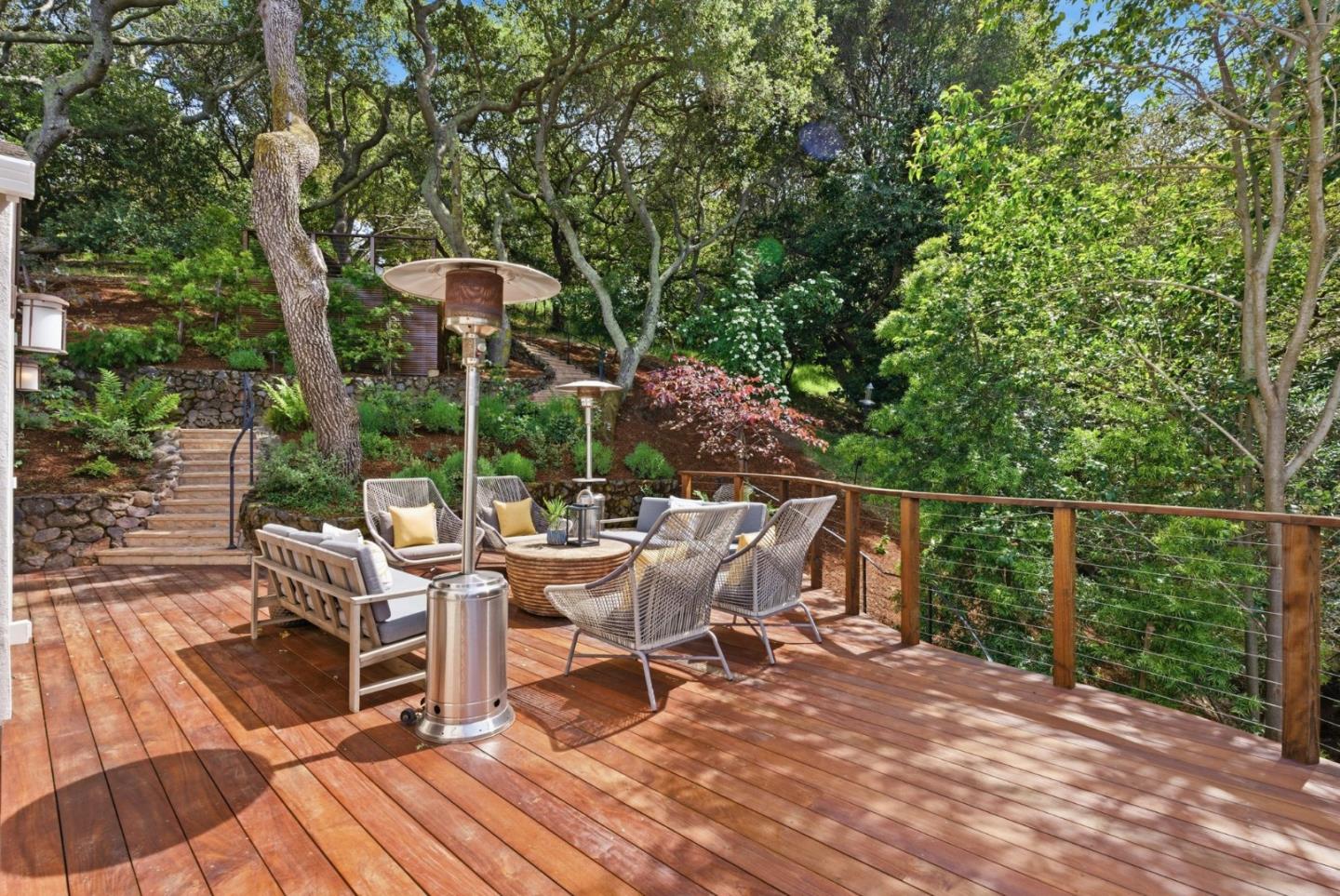 2884 Roland Avenue San Carlos, CA 94070 - Photo 5 of 27 a view of a patio with a table chairs and a patio