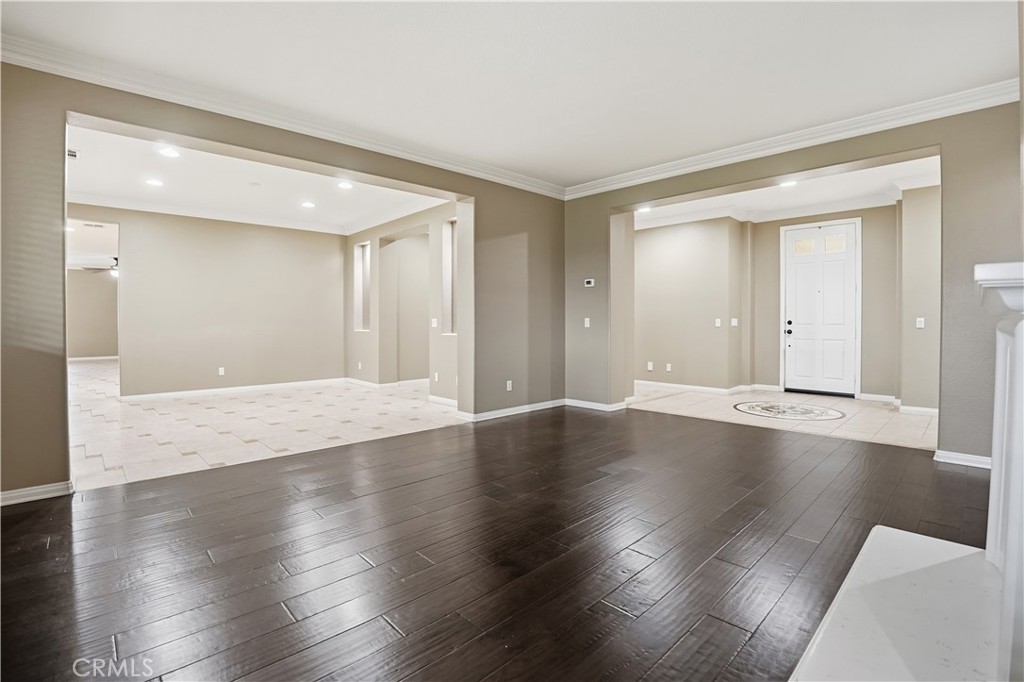 16935 Eagle Peak Road Riverside, CA 92504 - Photo 10 of 75 a view of an empty room with wooden floor